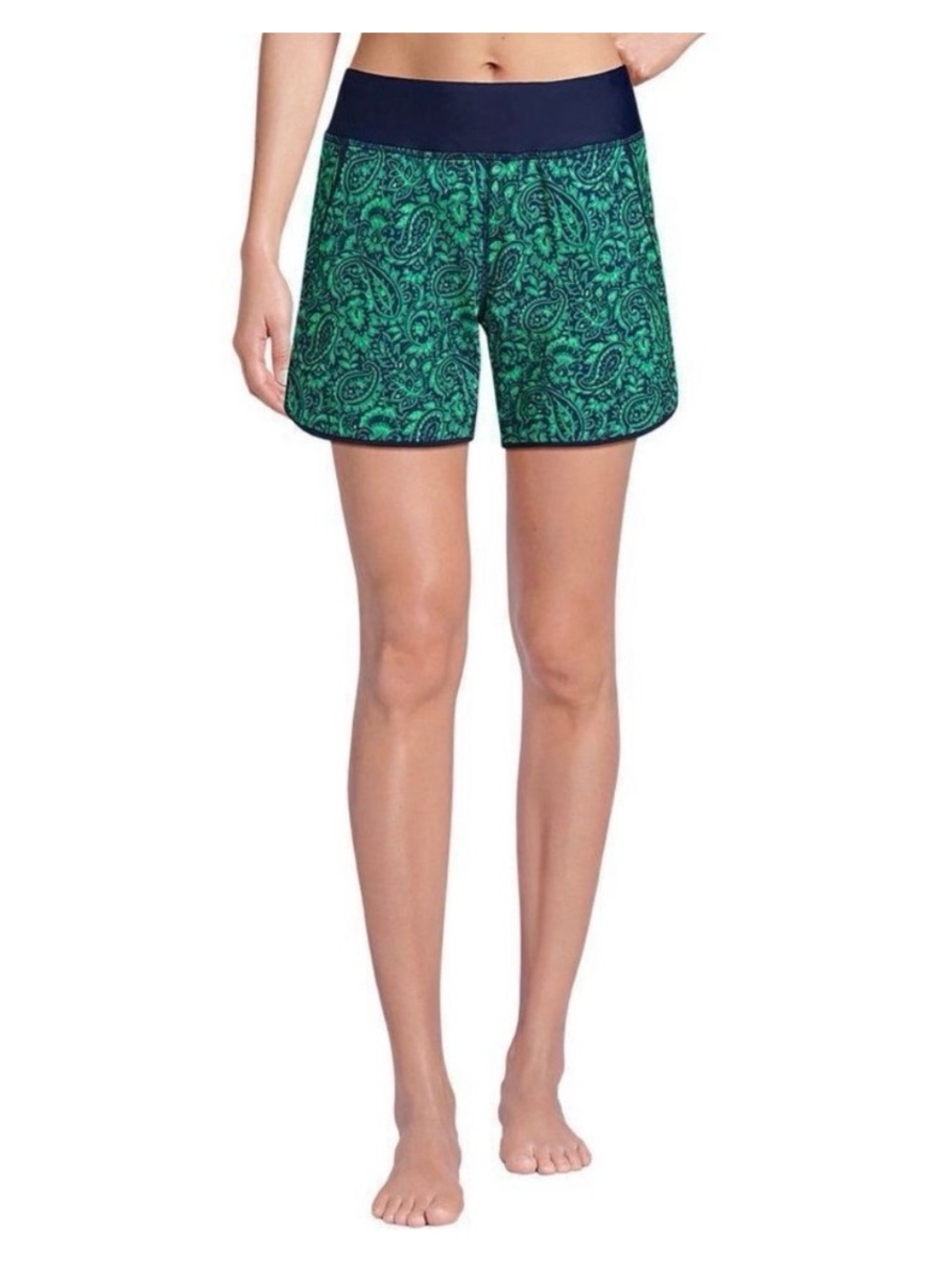 Women's Sunshade UPF 50 5” Quick Dry Elastic Waist Swim Shorts with Panty